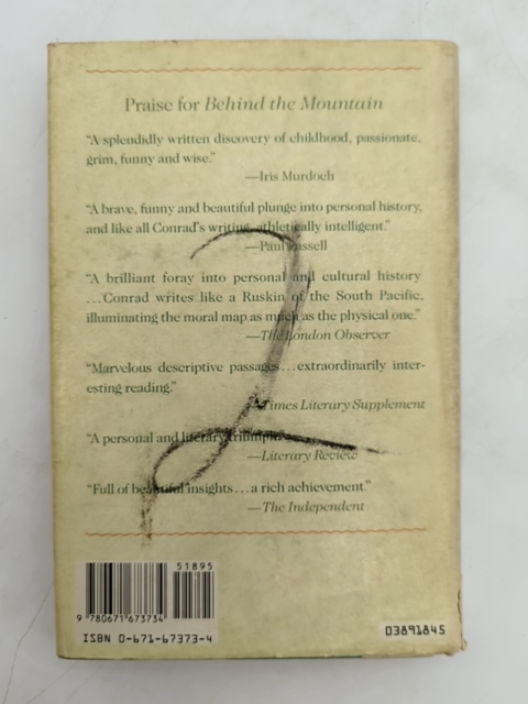 Behind The Mountain: Return To Tasmania by Peter Conrad, Australian History by Peter Conrad