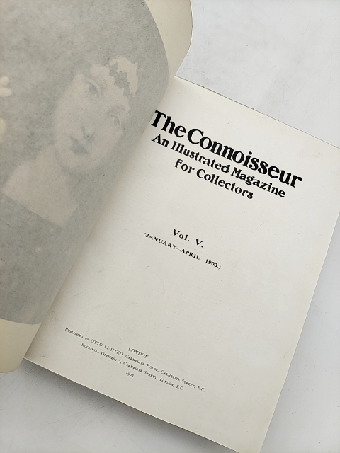 The Connoisseur Volume V & VI by NA (Hardcover, 1903) Art & Photography by Na