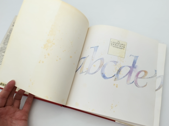 Calligraphy Source Book by Stribley (Hardcover, 1986) 1st Edition Calligraphy by Miriam Stribley