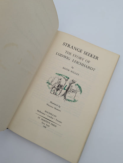 Strange Seeker by Keith Willey (Hardcover, 1966) 1st Edition by Keith Willey