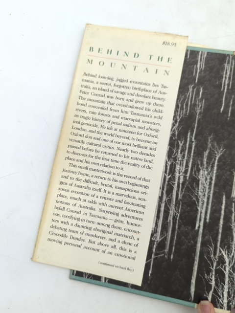 Behind The Mountain: Return To Tasmania by Peter Conrad, Australian History by Peter Conrad