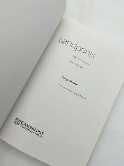 Landprints: Reflections On Place And Landscape by George Seddon, Landscaping by George Seddon