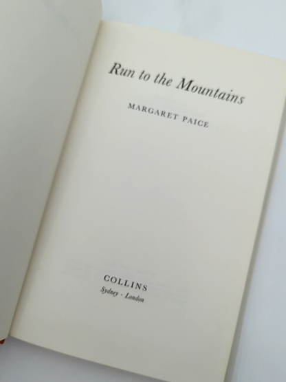 Run To The Mountains by Margaret Paice (Hardcover, 1972) 1st Edition by Margaret Paice