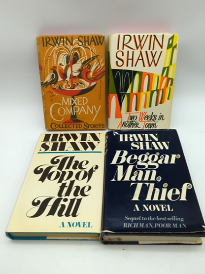 Irwin Shaw Hardcover Bundle x4 Mixed Company (1952 1st Edition); Two Weeks in… by Irwin Shaw