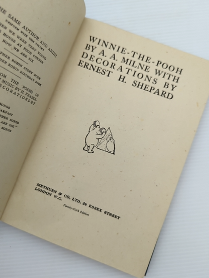 Winnie The Pooh by A A Milne (Hardcover, 1941) by A A Milne