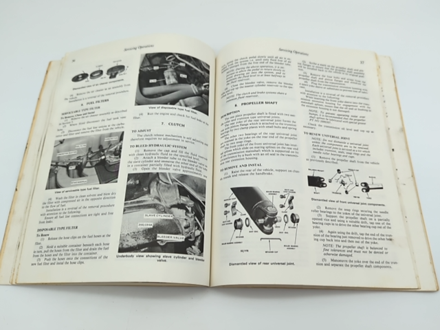 KB-KC Series 6 Cyclinder Service and Maintenance Manual by Gregory's (Book) by Gregory'S