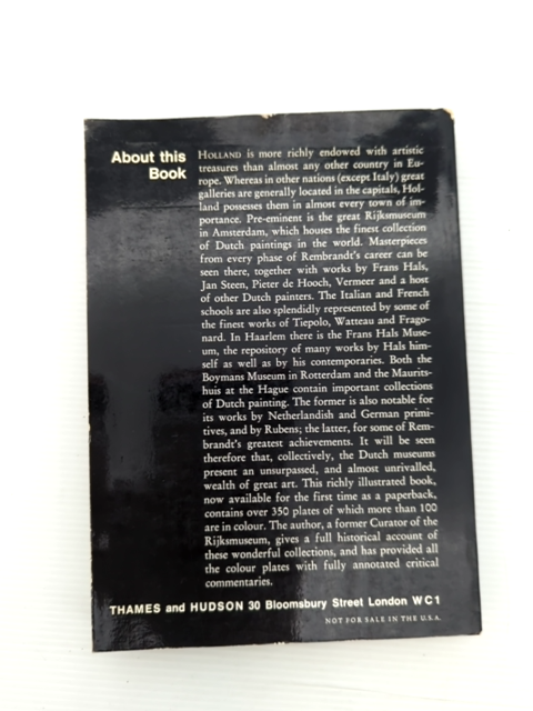 The Rijksmuseum And Other Dutch Museums by R van Luttervelt (Paperback, 1967) by R Van Luttervelt