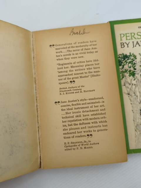 Jane Austen Paperback Bundle Pride and Prejudice; Persuasion; Mansfield Park by Jane Austen