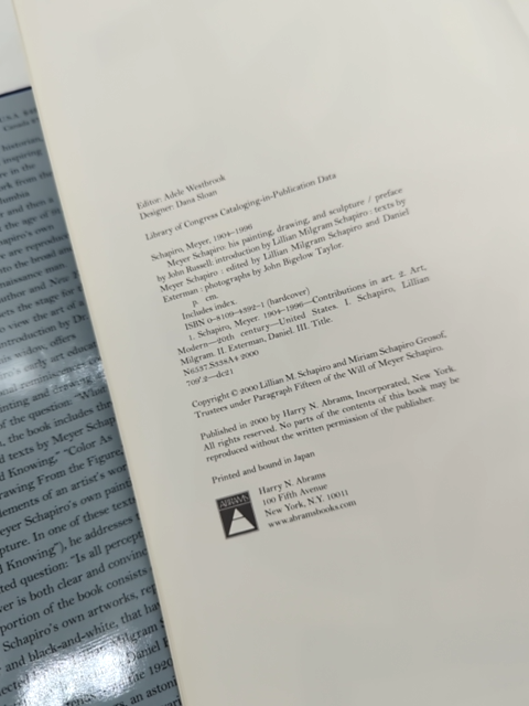Meyer Schapiro: His Painting, Drawing And Sculpture, Meyer Schapiro, Art History by Meyer Schapiro