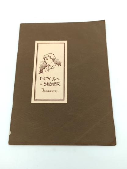 Boy & Silver by John K Ewers (Softcover, 1929) 1st Edition, WA Poetry, Scarce by John K Ewers