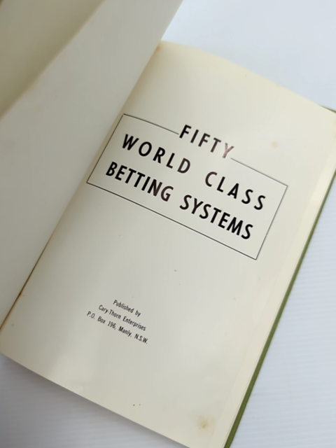 Fifty World Class Betting Systems by Unknown (Cloth) Reference by Unknown