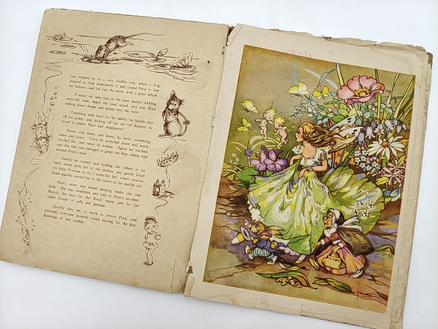 Peg's Fairy Book by Peg Maltby (Hardcover, 1945) Children's RARE by Peg Maltby