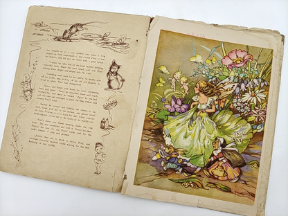 Peg's Fairy Book by Peg Maltby (Hardcover, 1945) Children's RARE by Peg Maltby
