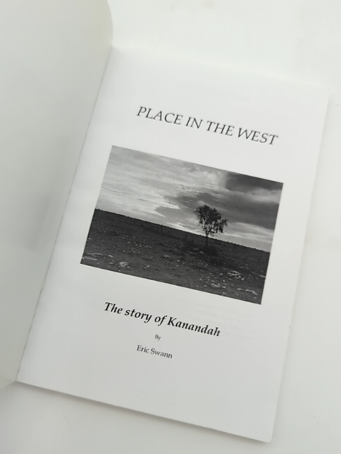 Place In The West: The Story Of Kanandah by Eric Swann (Paperback, 2008) by Eric Swann