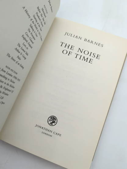 The Noise Of Time by Julian Barnes (Hardcover, 2016) 1st Edition Literature by Julian Barnes