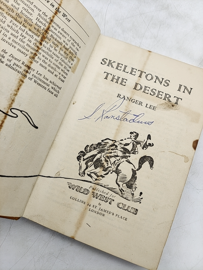 Skeletons in the Desert by Ranger Lee (Hardcover, 1962) by Ranger Lee