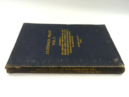 Australia Pilot Vol. V by Hydrographic Department Admiralty (Hardcover) Aviation by Admiralty Hydrographic Department