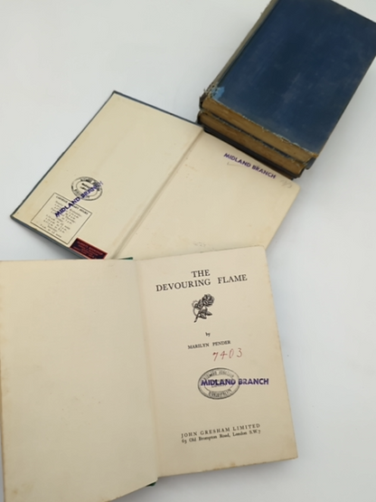 5x Vintage Romance Novels V Stuart M Pender Lilian Patrick Majorie Weaver... by Vivian Stuart, Marilyn Pender, Lilian Patrick, Majorie Weaver, Lilian Woodward
