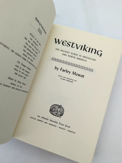Westviking by Farley Mowat (Hardcover, 1965) by Farley Mowat