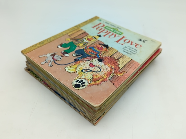 Golden Books Hardcover Bundle x8: Puppy Love, Big Bird's Red Book, The Four S… by Golden Books