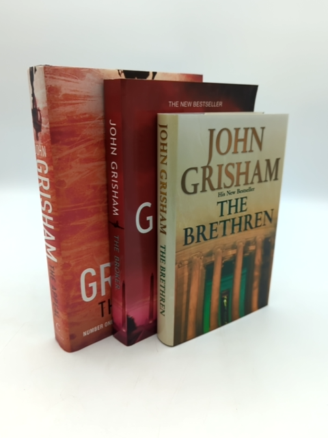3x John Grisham Hardcover Bundle: The Appeal, The Broken, The Brethren by John Grisham