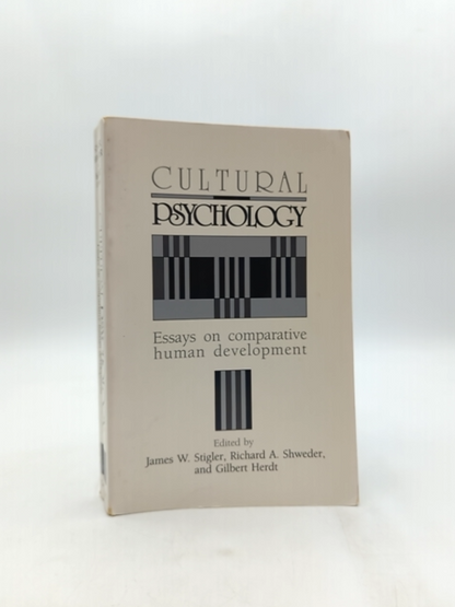 Cultural Psychology Essays On Comparative Human Development, Richard A. Schwede by Richard A. Schweder