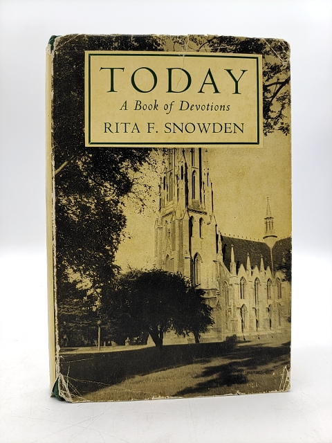 Today: A Book of Devotions by Rita F. Snowden (Hardcover, 1952) by Rita F. Snowden