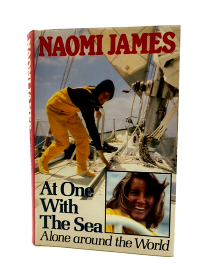 At One With The Sea by Naomi James (Hardcover, 1979) sailing, yacht by Naomi James