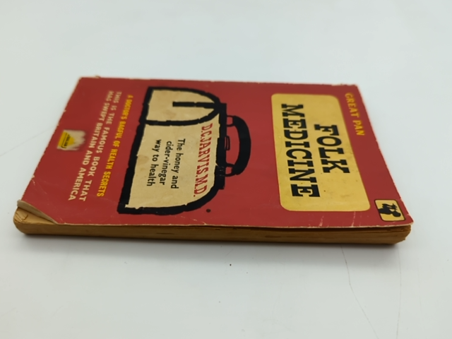 Folk Medicine by DC Jarvis (Paperback, 1999) Medicine, Vintage GREAT PAN by Dc Jarvis