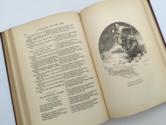 Thousand And One Gems Of English Poetry by Charles Mackay (Cloth, 1896) by Charles Mackay