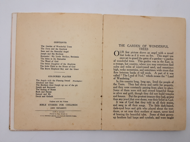 Bible stories for children, Old Testament by Blanche Windert, Illustrated by Blanche Windert