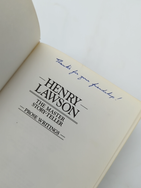 Henry Lawson: The Master Story-teller, Colin Arthur Roderick, Australian History by Colin Arthur Roderick