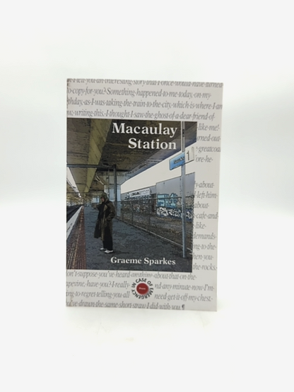 Macaulay Station by Graeme Sparkes (Trade Paperback, 2019) Signed by Graeme Sparkes