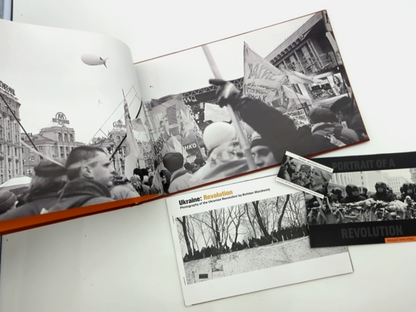 Ukraine from Liberation to Revolution, Bohdan Warchomij Photography Book Orange by Not Available