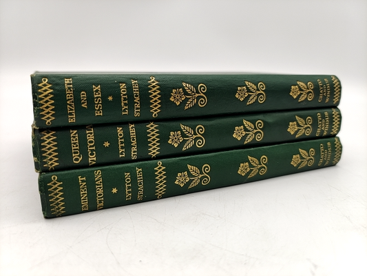Lytton Strachey Bundle x3:  Eminent Victorians; Queen Victoria; Elizabeth… by Lytton Strachey