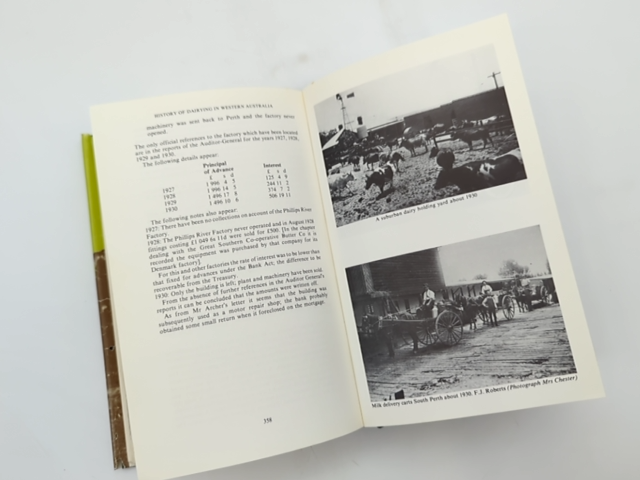 History Of Dairying In Western Australia by Maurice Cullity, Agriculture by Maurice Cullity