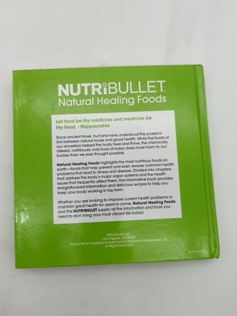 Nutribullet Natural Healing Foods by Nutribullet (Hardcover, 2015) Health Book by Nutribullet