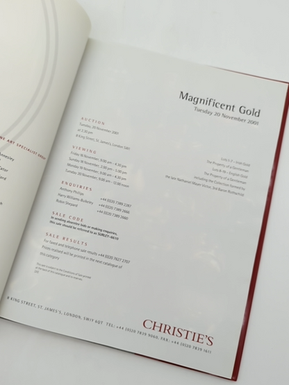 Magnificent Gold by Christie's London (Paperback, 2001) by Christie'S London