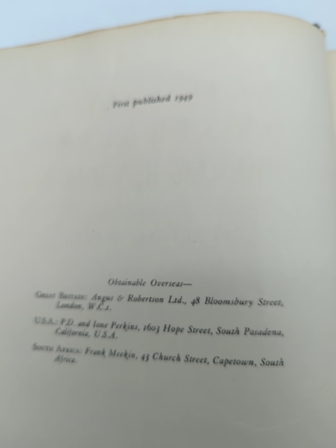 Dictionary of Australian Biography Volume II by Percival Serle, 1949 History by Percival Serle