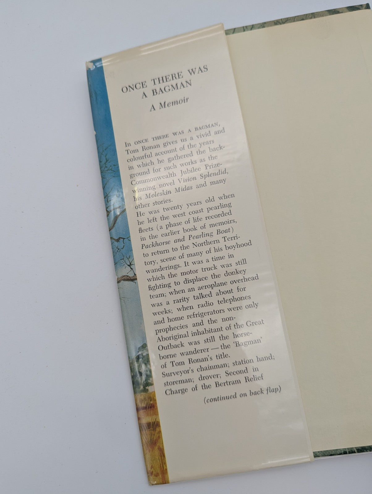 Once There was a Bagman by Tom Ronan (Hardcover, 1966) 1st Edition, Memoir by Tom Ronan