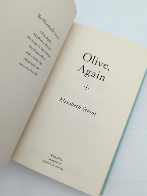 Olive, Again by Elizabeth Strout (Hardcover, 2019) 1st Edition Literature by Elizabeth Strout