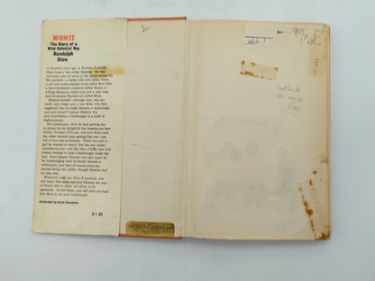 Midnite: The Story Of Wild Colonial Boy by Randolph Stow, Hardcover 1967 1st Ed by Randolph Stow