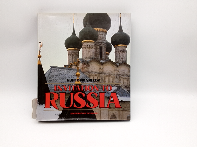 Invitation To Russia by Yuri Ovsianikov (Hardcover, 1989), Large Soviet Book by Yuri Ovsianikov