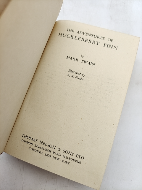 Huckleberry Finn by Mark Twain (Hardcover, 1969) Literature & Fiction by Mark Twain