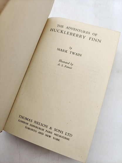 Huckleberry Finn by Mark Twain (Hardcover, 1969) Literature & Fiction by Mark Twain