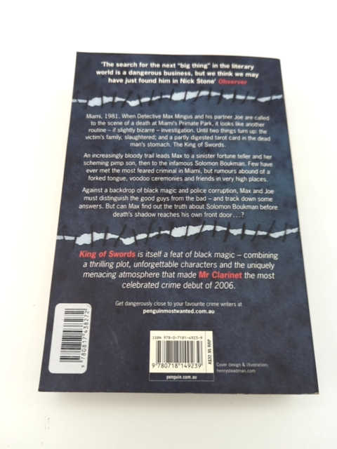 King of Swords by Nick Stone (Paperback, 2007), Thriller by Nick Stone