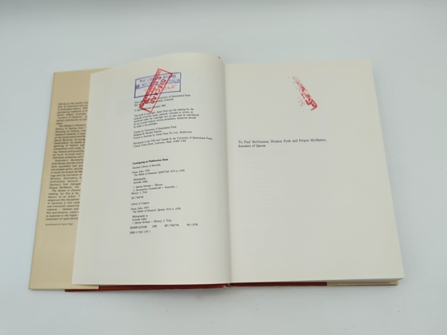 The Defeat of Distance: Qantas, 1919-1939 by John Gunn (Hardcover, 1985) 1st Ed by John Gunn