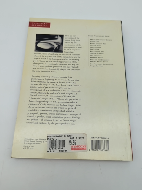 Photography And The Body by John Pultz (Paperback, 1995) Photography Techniques by John Pultz