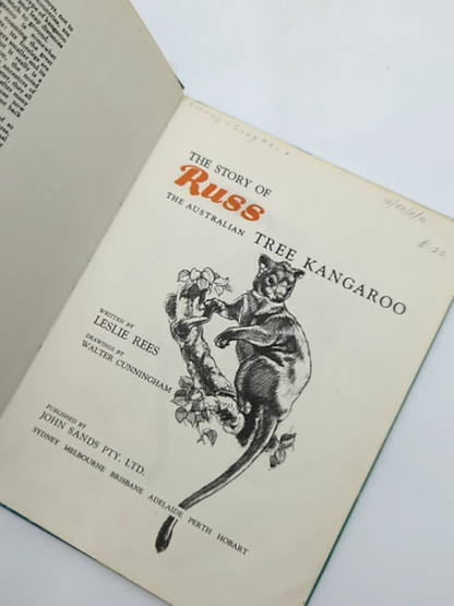 The Story Of Russ The Australian Tree Kangaroo by Leslie Rees (Hardcover, 1983) by Leslie Rees