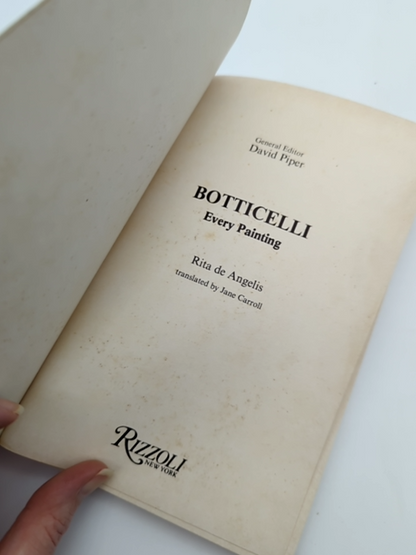 Botticelli (Every Painting) by Rita de Angelis (Paperback, 1980) Art History by Rita De Angelis